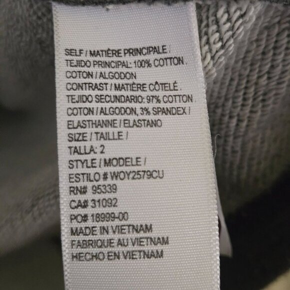 Standard James Perse Gray 100% Cotton Sweater Blazer Size 2(M) - Picture 6 of 6